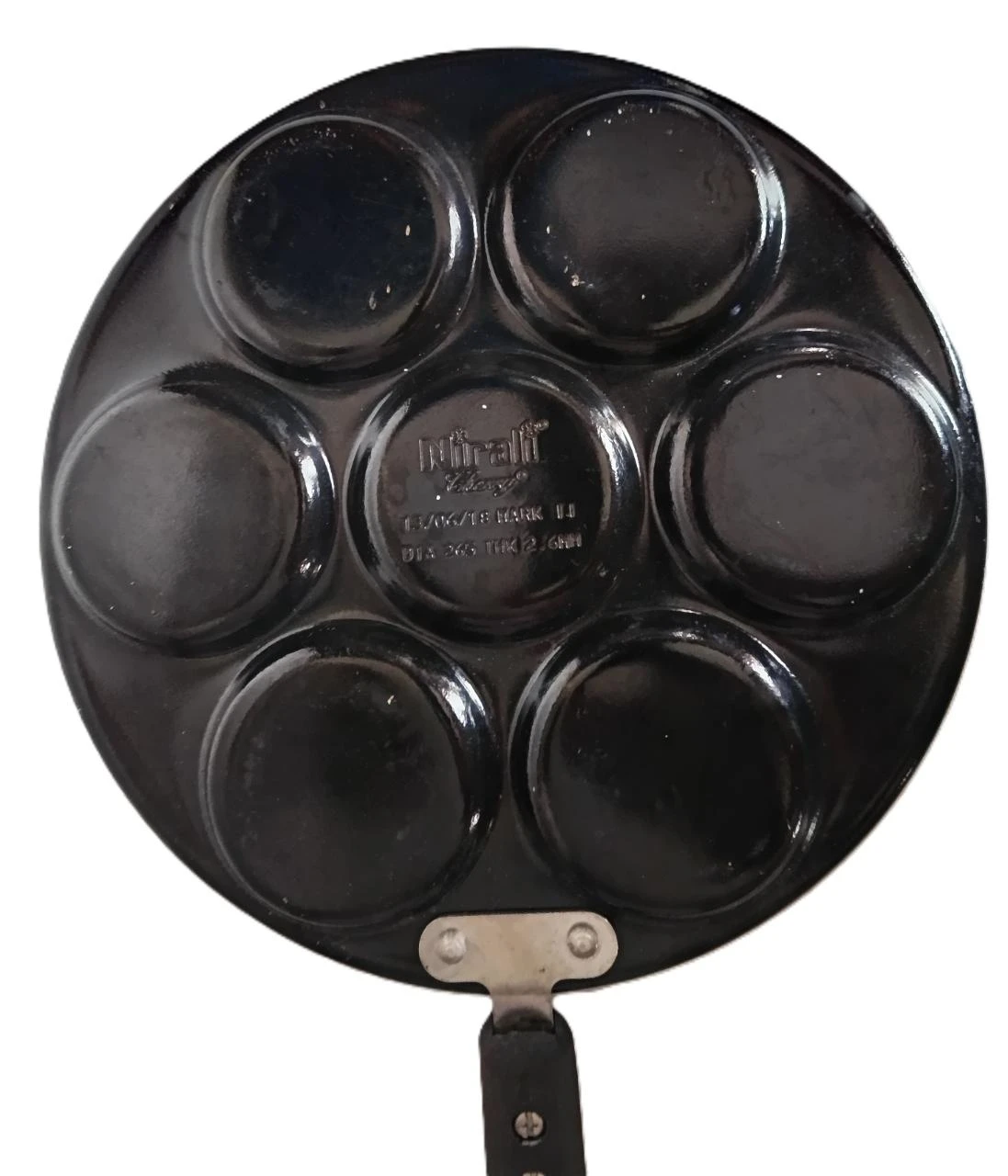 Lot 2 pans: 1 Tefal induction pan + 1 7-mold pancake pan – photo 5